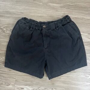 Cove USA Mens Black Hybrid Shorts Size 32 5 Inch Inseam Elastic Waist Stretch
